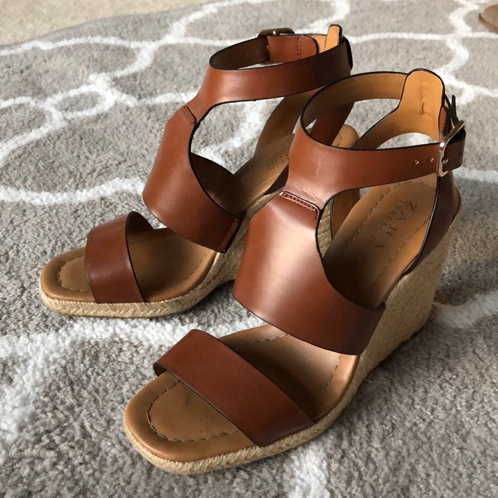 Zara Wedge Sandal